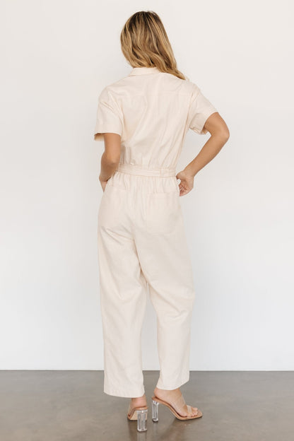 Newport Jumpsuit | Cream - Baltic Born