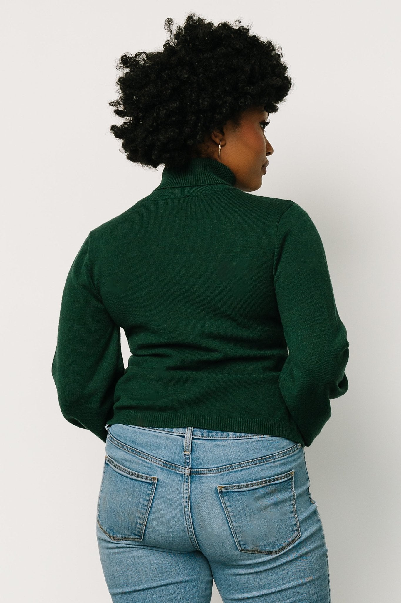 Nielsen Turtleneck Sweater | Emerald - Baltic Born