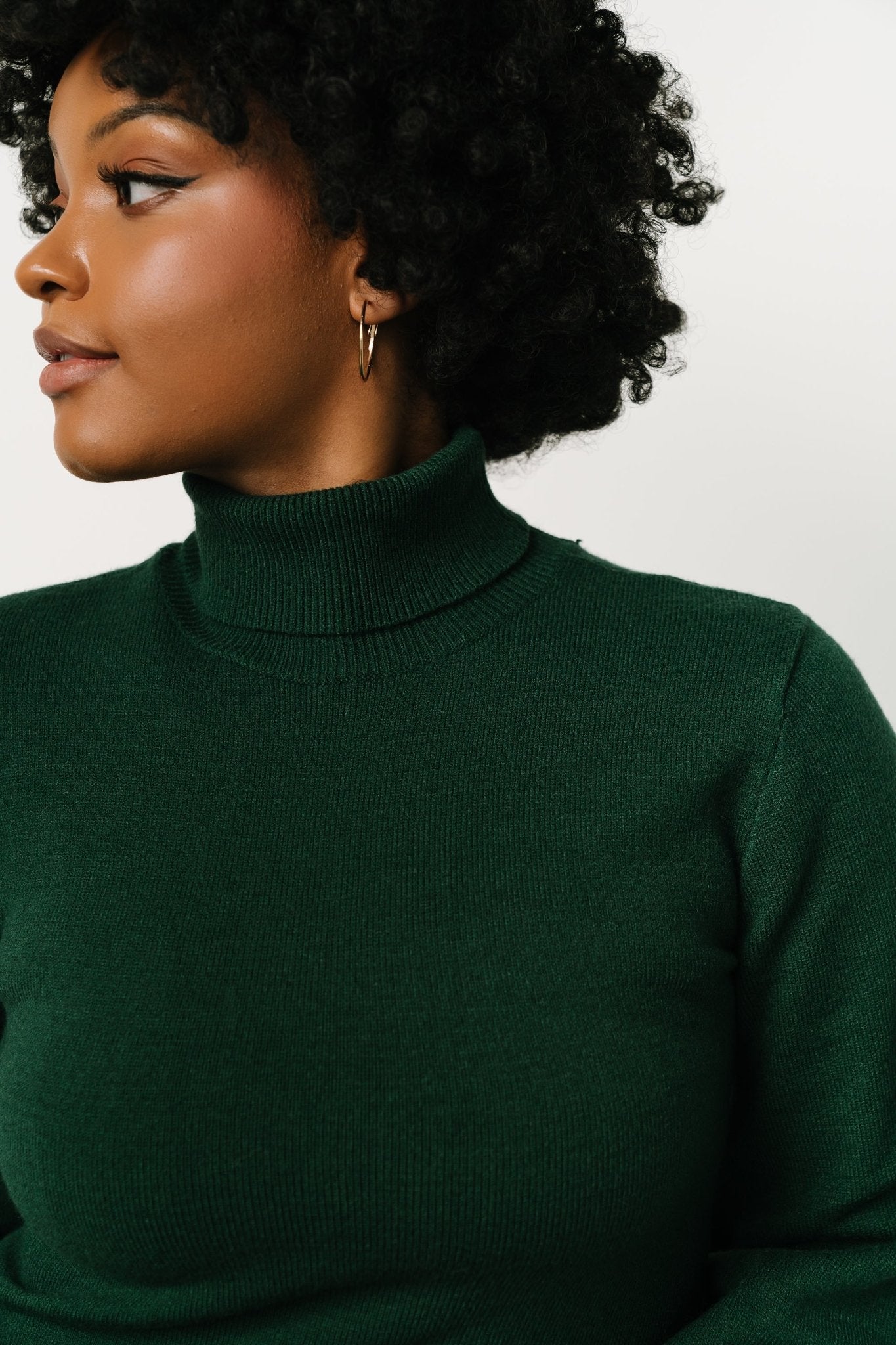 Nielsen Turtleneck Sweater | Emerald - Baltic Born