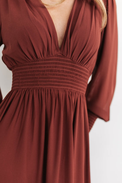 Olivia Maxi Dress | Cinnamon - Baltic Born