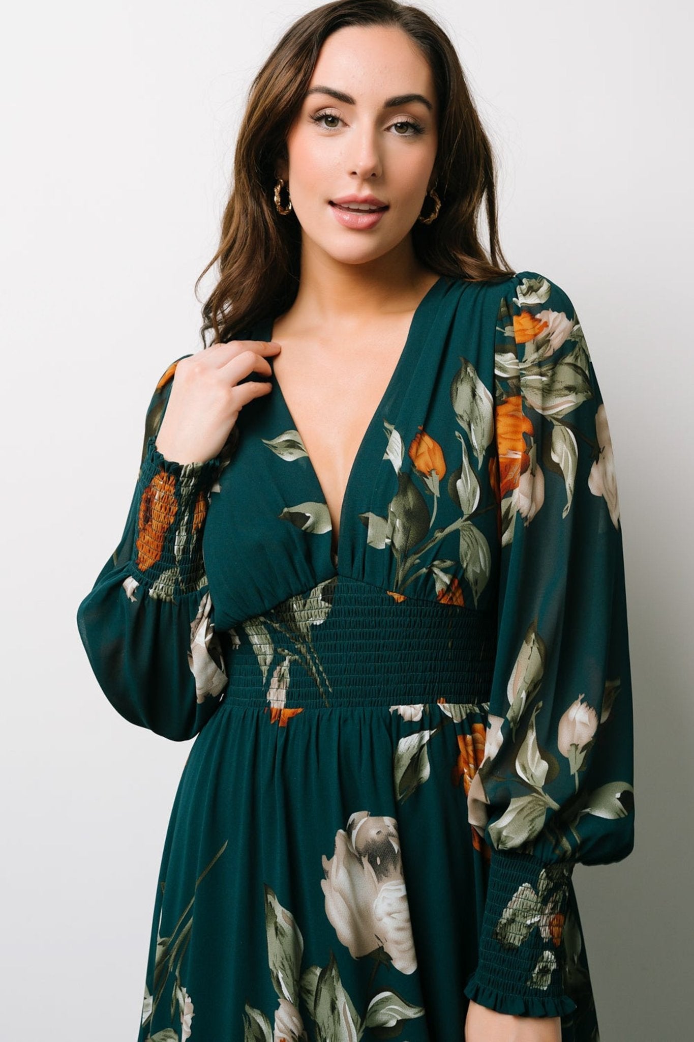 OLIVIA MAXI EMBROIDERED
