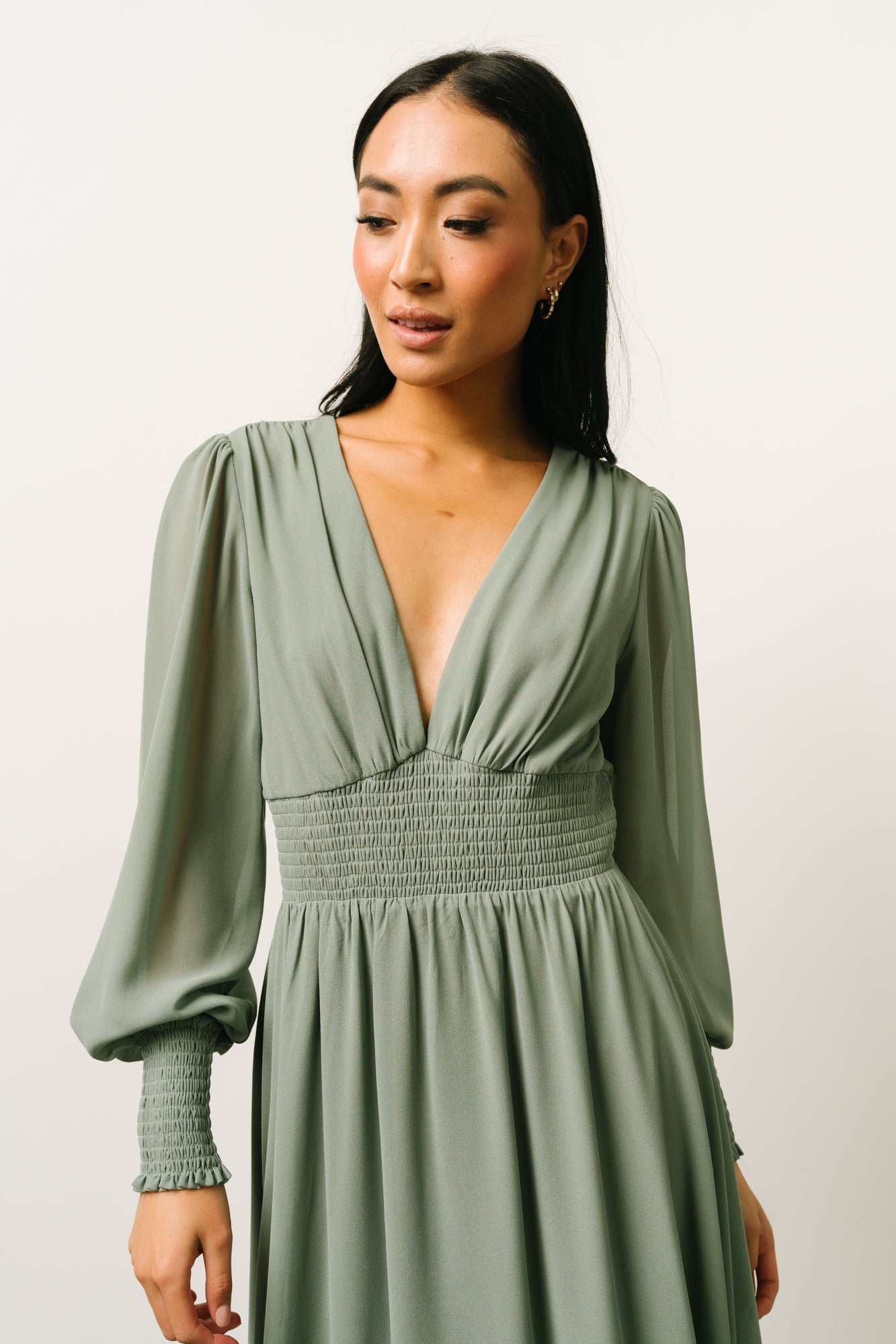 Olivia Maxi Dress | Eucalyptus - Baltic Born