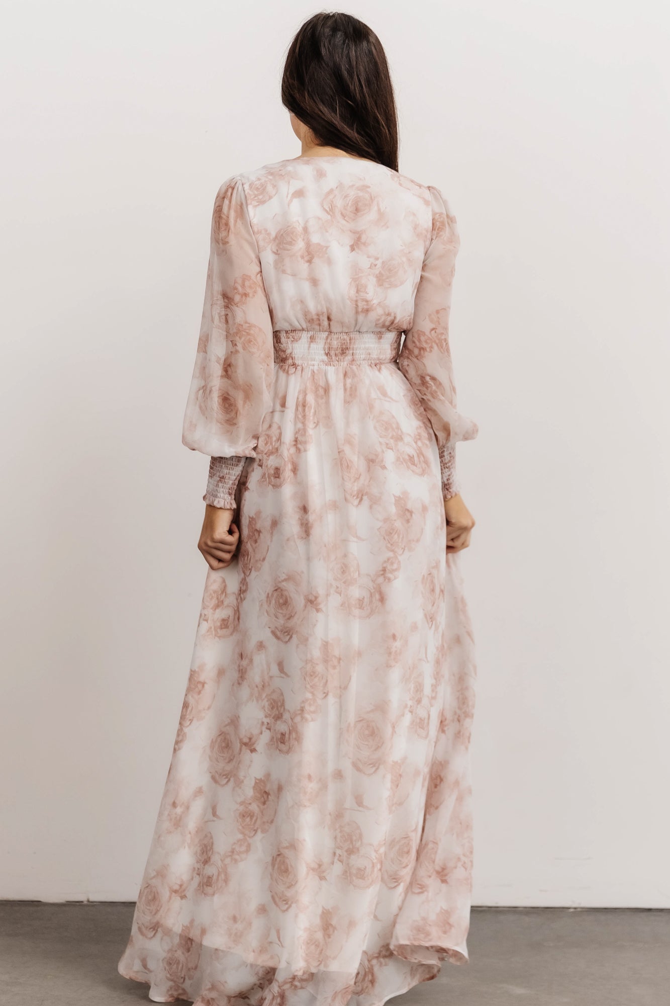 Olivia Maxi Dress | Pink Floral - Baltic Born