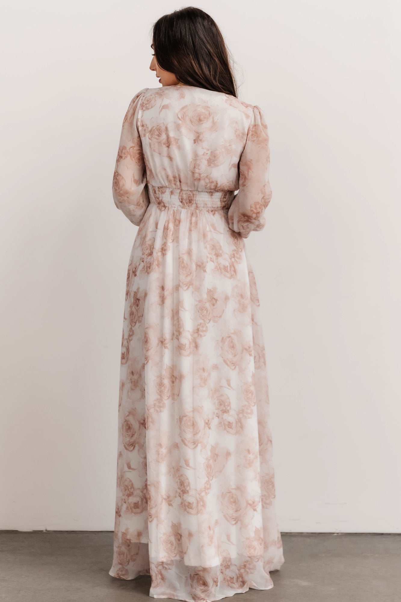 Olivia Maxi Dress | Pink Floral - Baltic Born