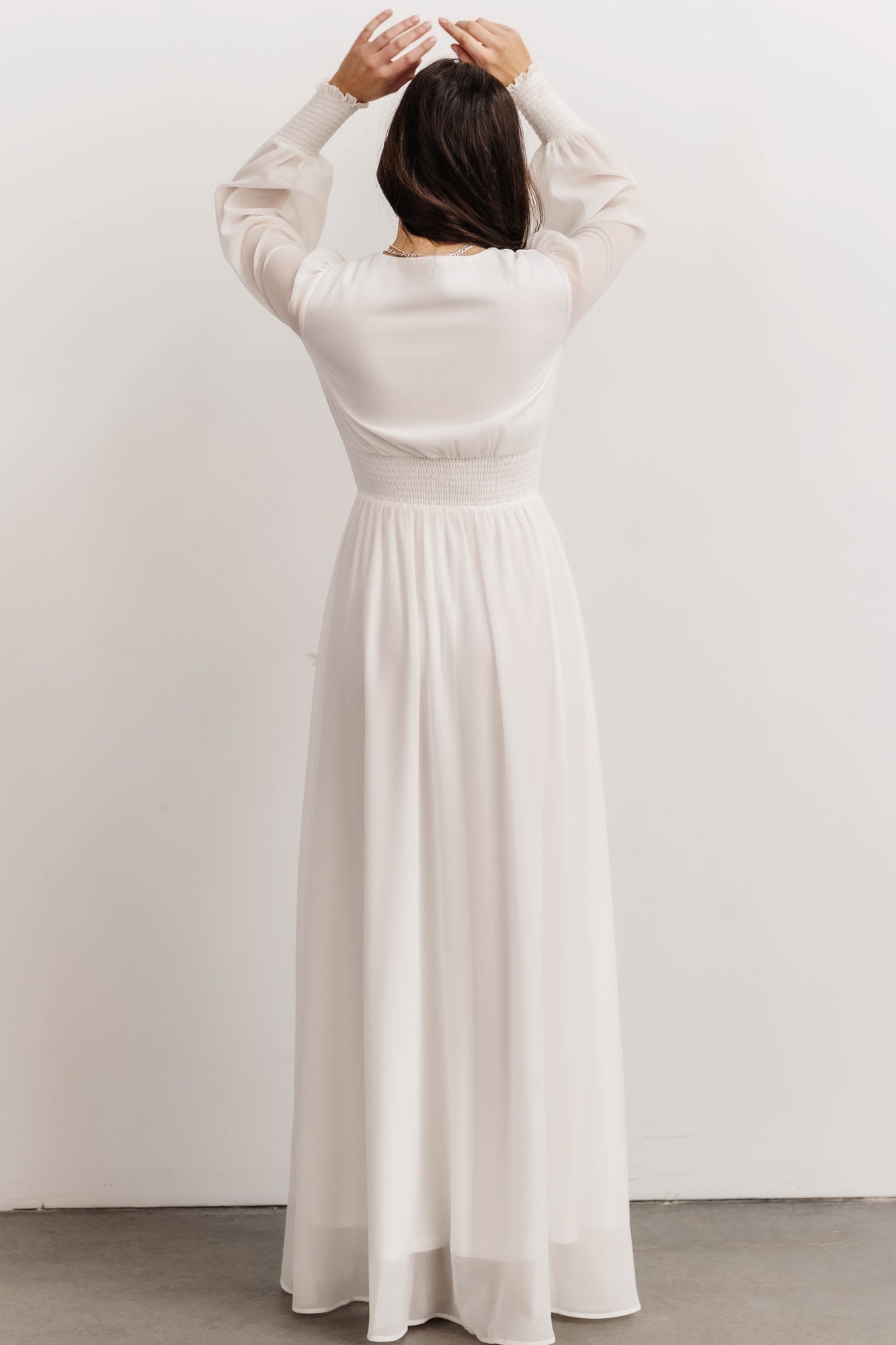 Olivia Maxi Dress | White - Baltic Born