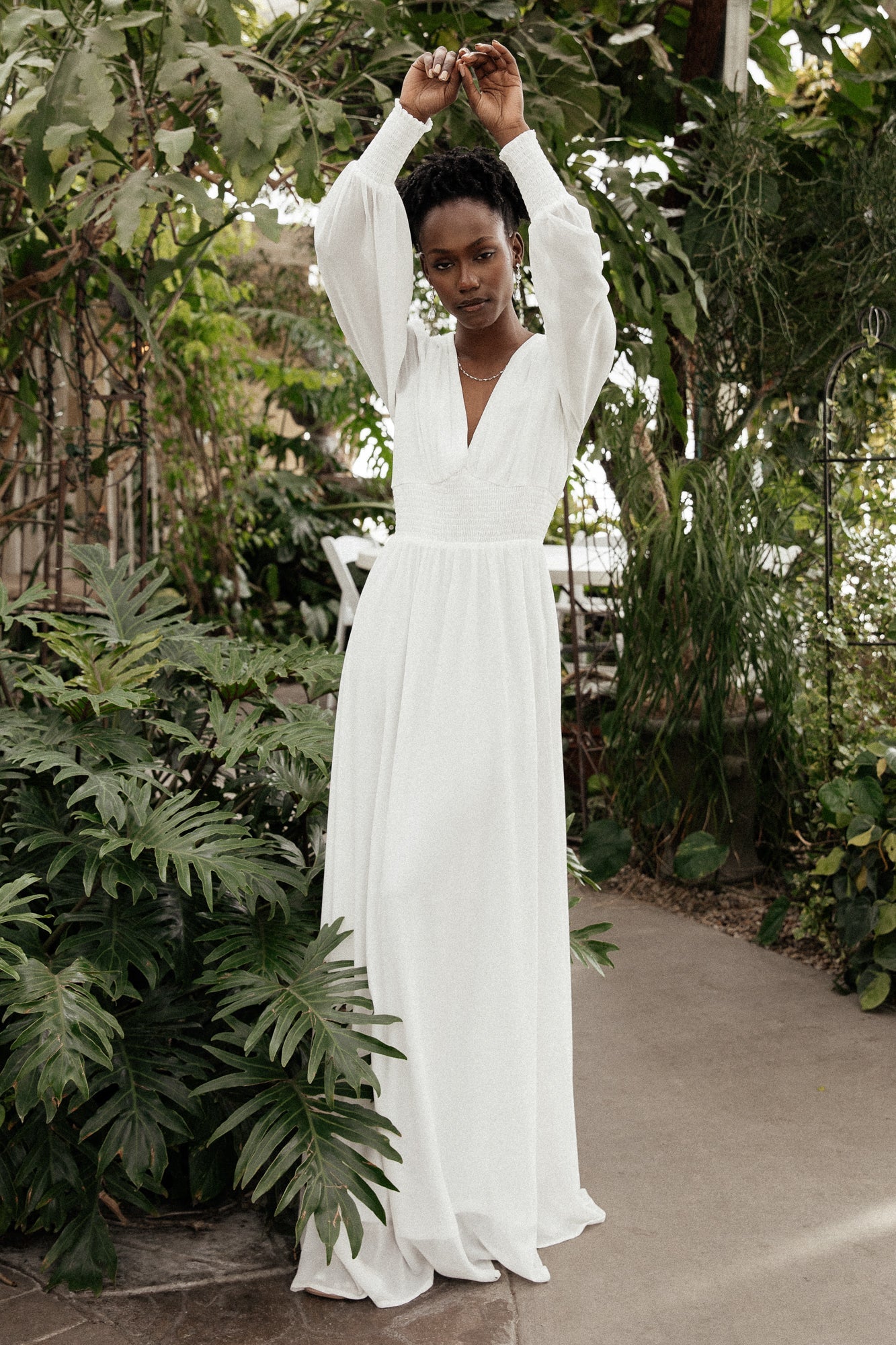 Olivia Maxi Dress | White - Baltic Born