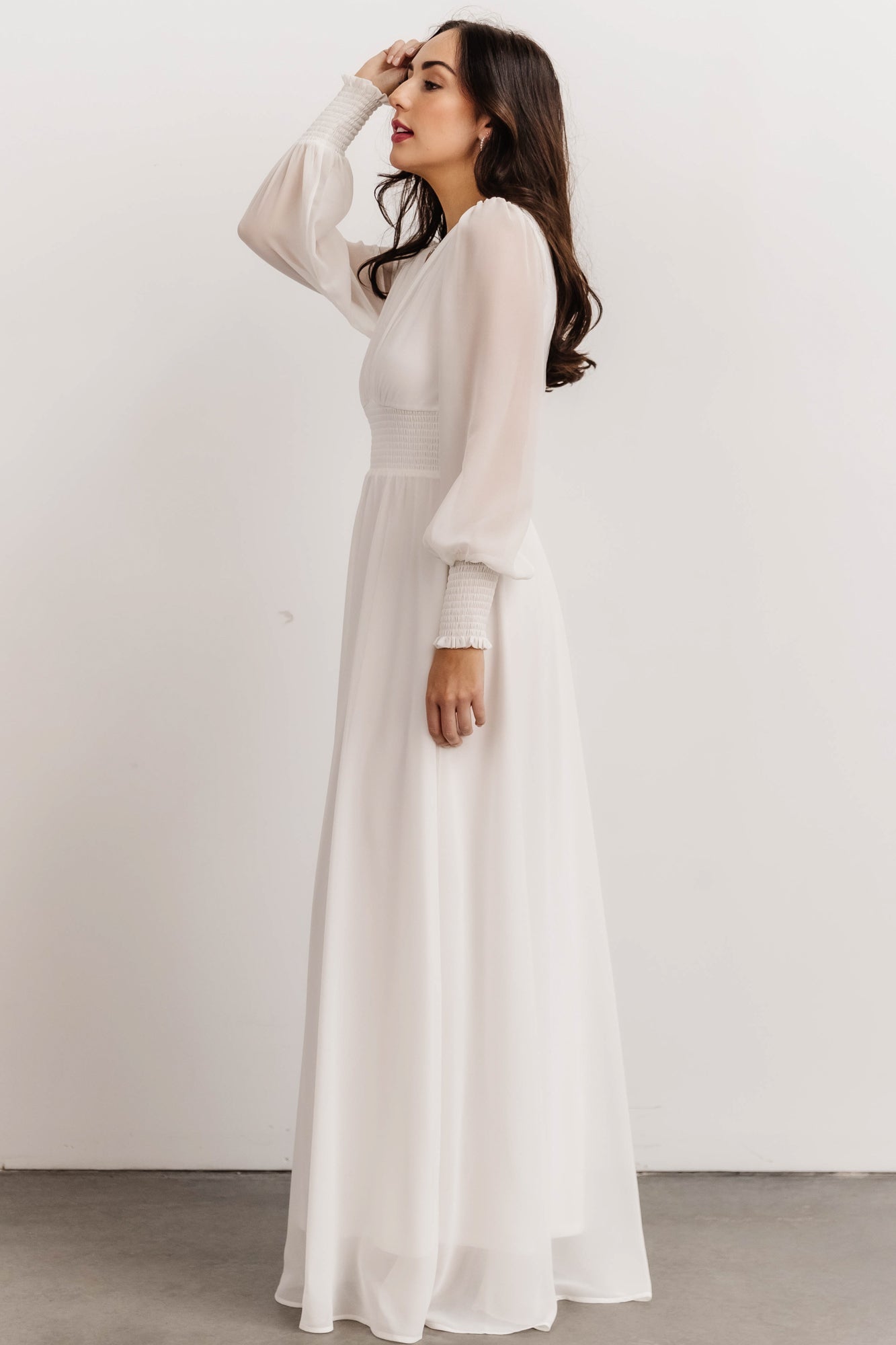 Olivia Maxi Dress | White - Baltic Born