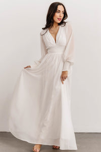 Olivia Maxi Dress | White | Baltic Born