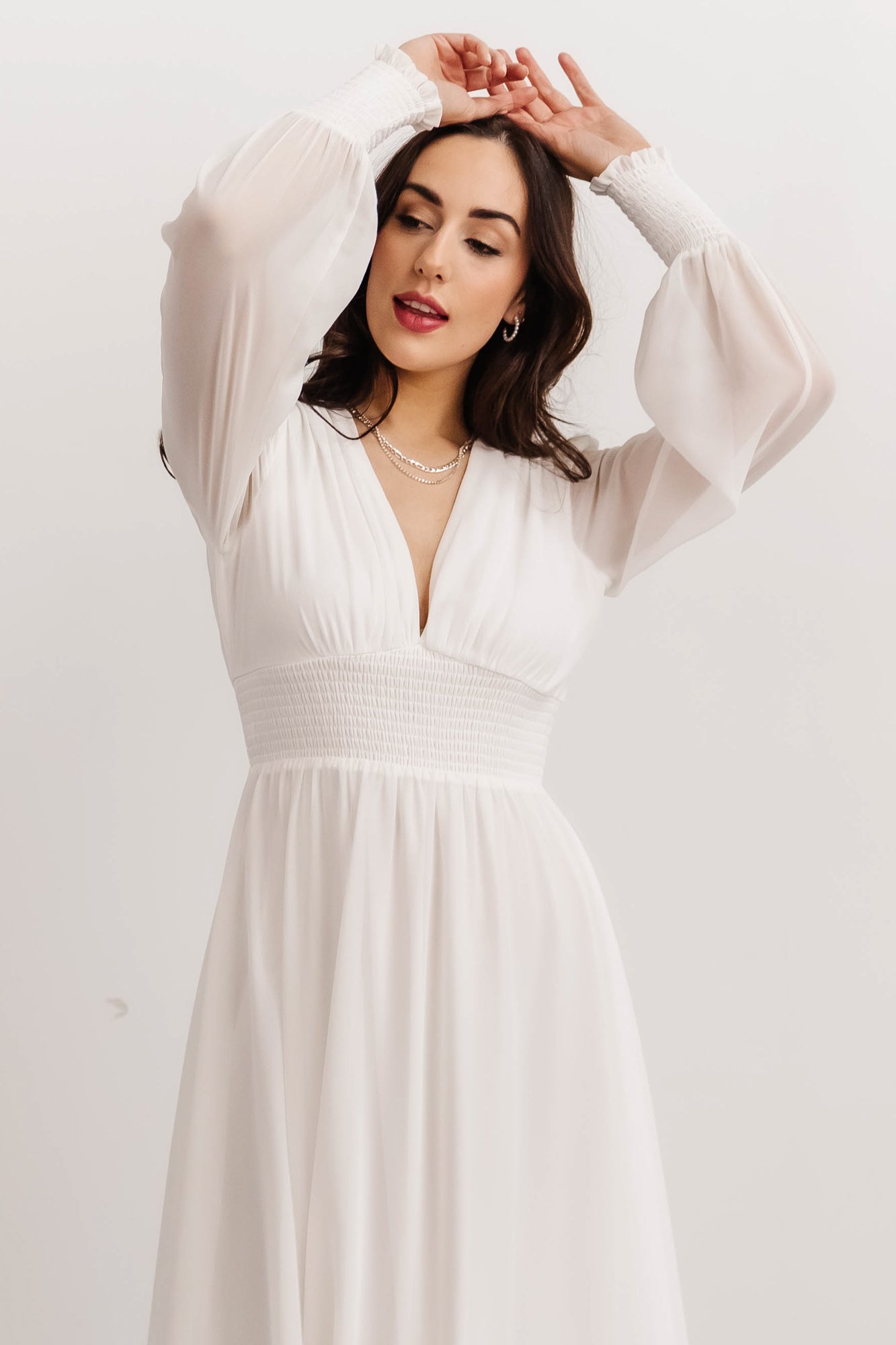 Olivia Maxi Dress | White - Baltic Born