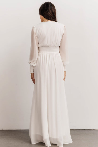 Olivia Maxi Dress | White - Baltic Born