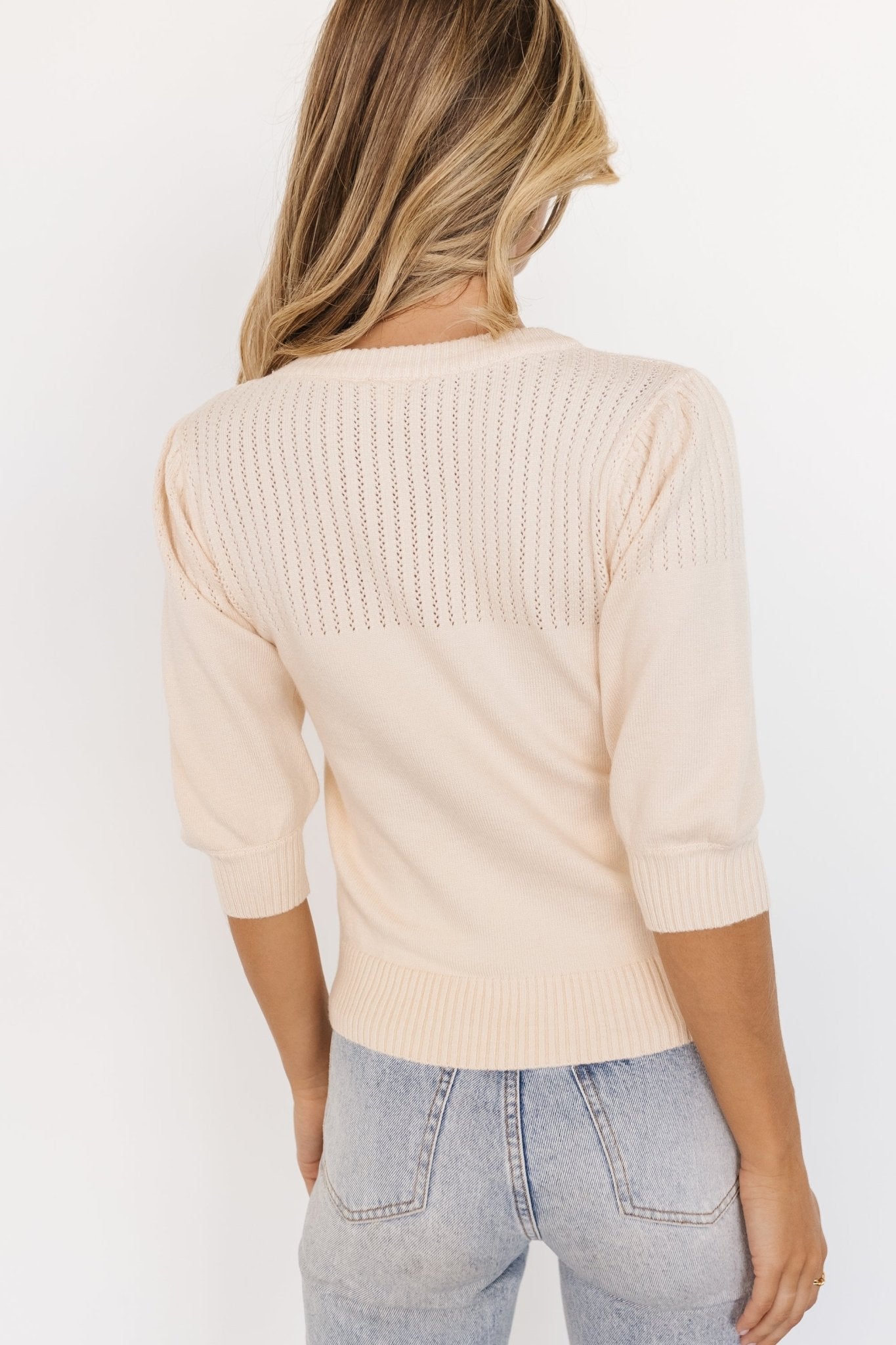 Opal Knit Sweater Cream Baltic Born