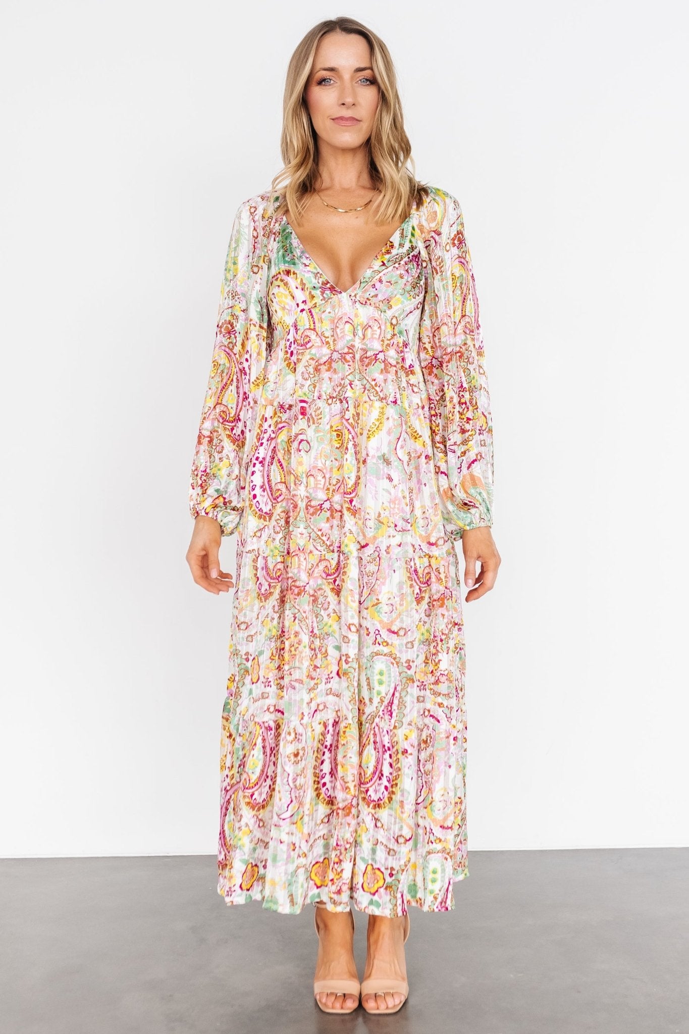 Ophelia Maxi Dress | Multi Print - Baltic Born