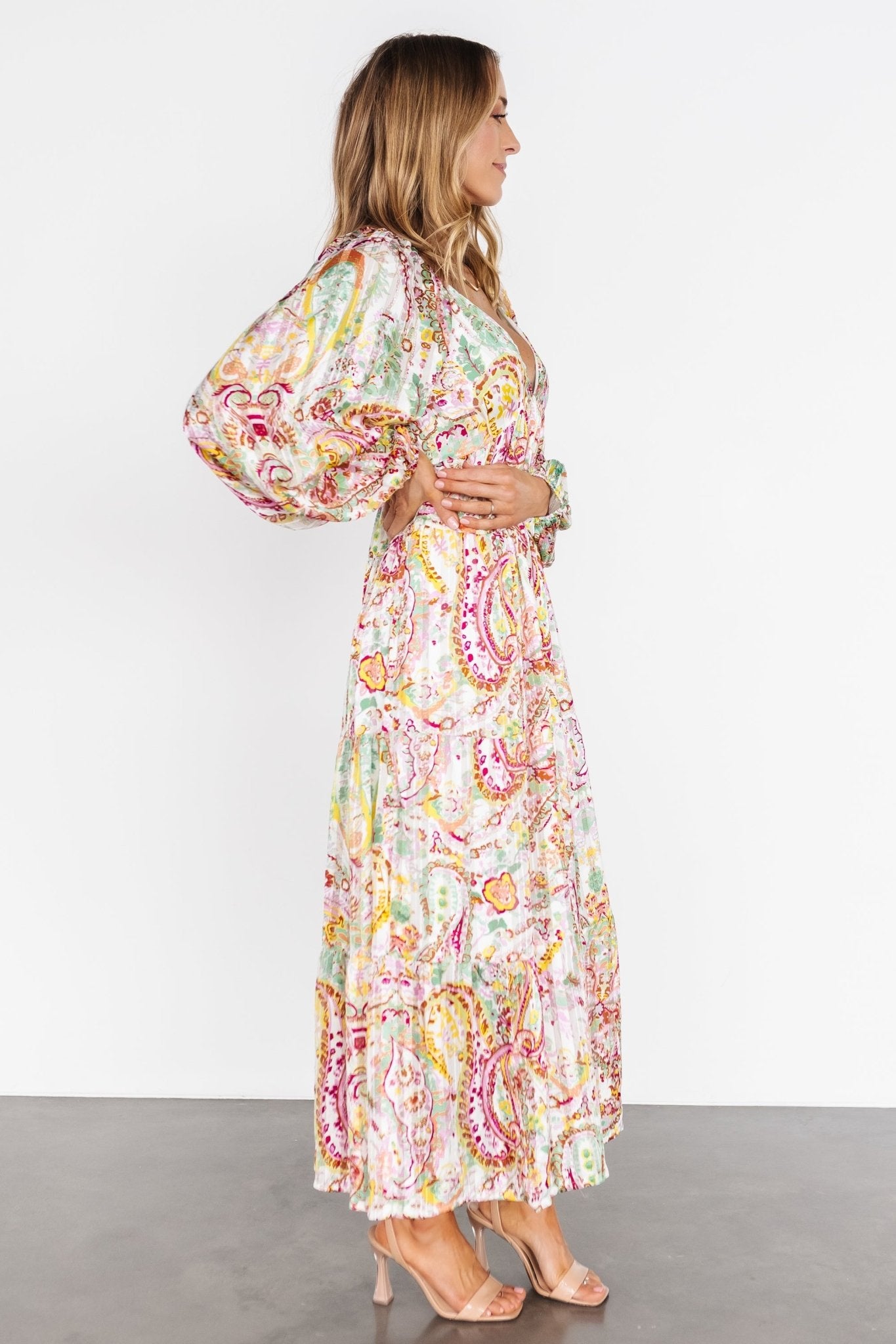 Ophelia Maxi Dress | Multi Print - Baltic Born