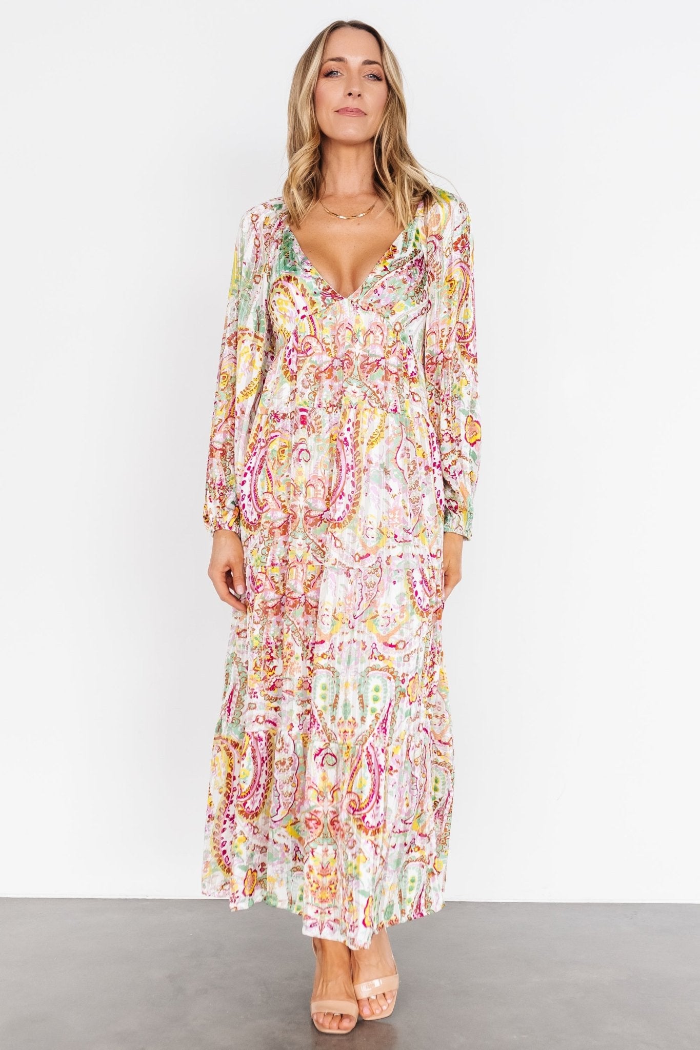 Ophelia Maxi Dress | Multi Print - Baltic Born