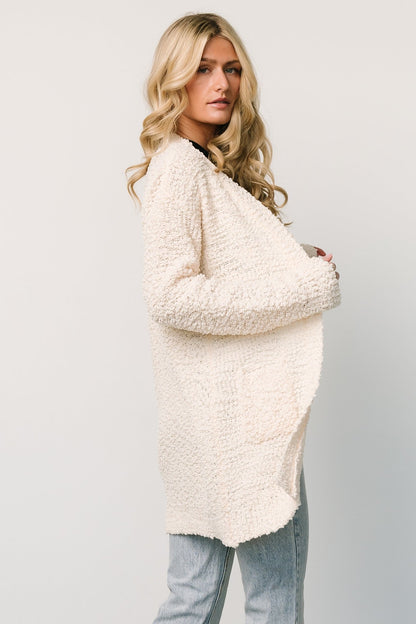 Oxford Pocket Cardigan | Cream - Baltic Born