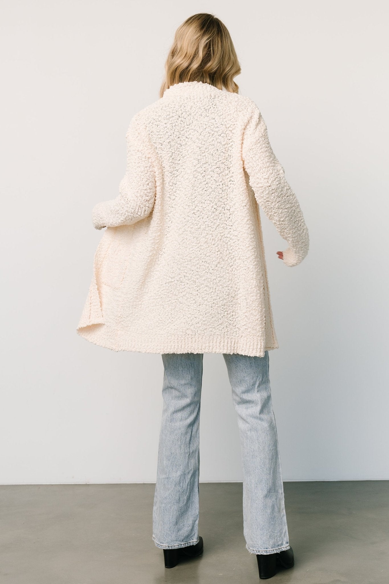 Oxford Pocket Cardigan | Cream - Baltic Born