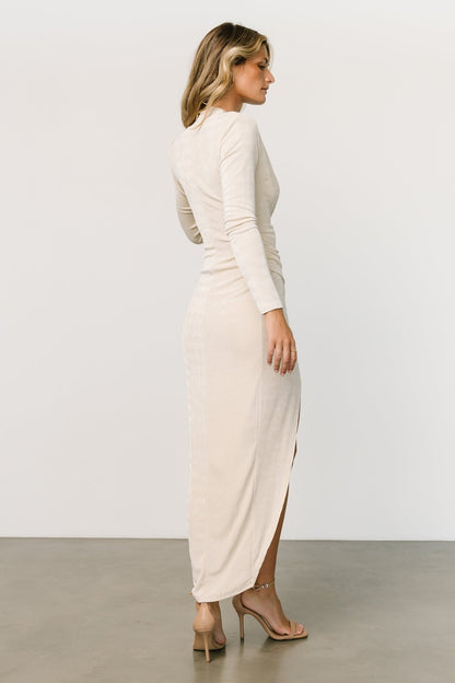 Pierce Shimmer Gown | Cream - Baltic Born