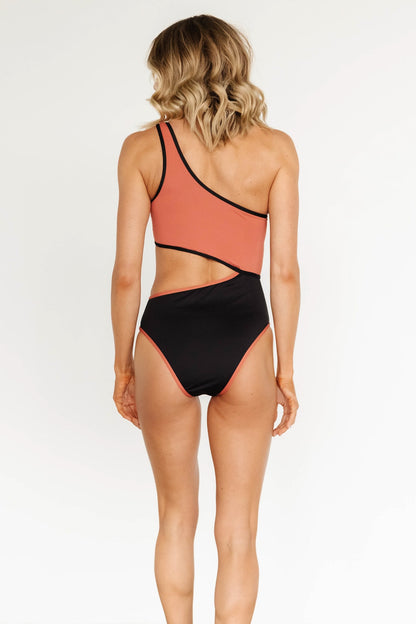 Portofino One Piece | Rosewood + Black - Baltic Born