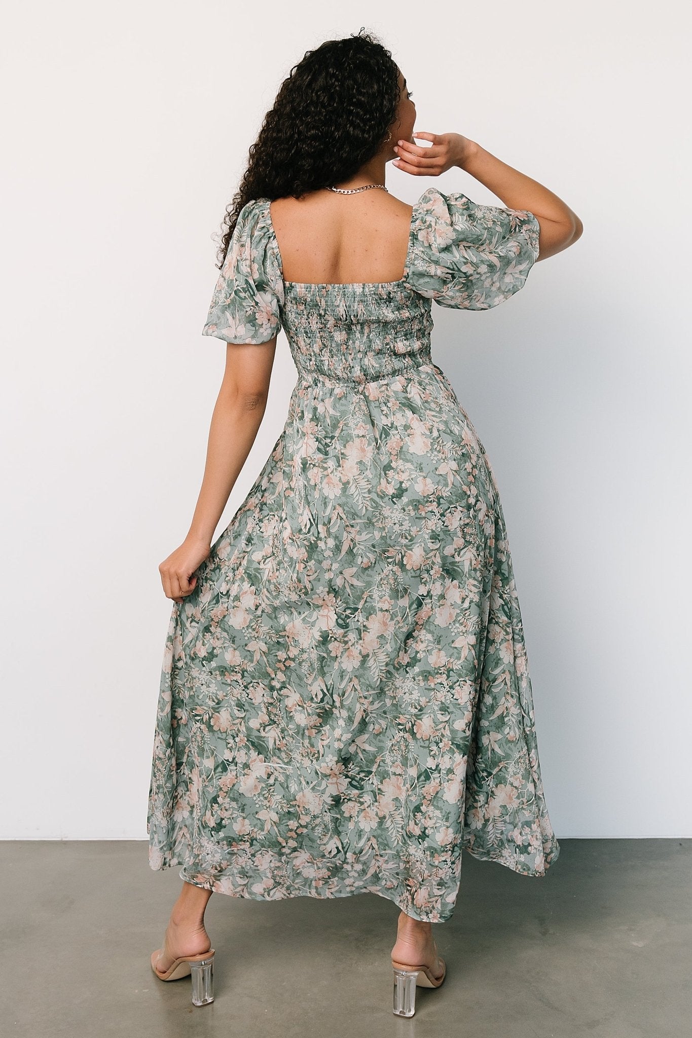 Raelynn Maxi Dress | Sage Floral Raelynn Maxi Dress | Sage Floral