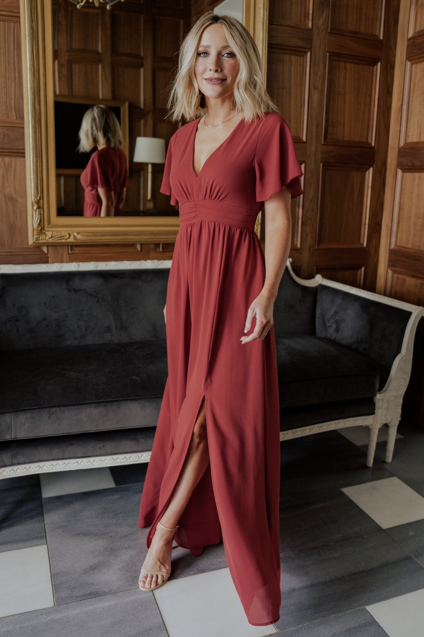 Ramona Maxi Dress | Terracotta Ramona Maxi Dress | Terracotta