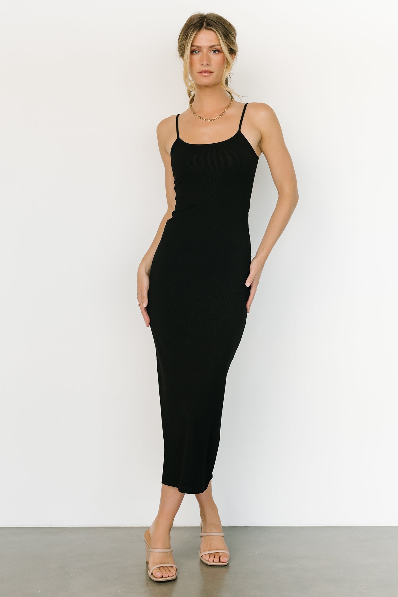 Ramsey Bodycon Tank Dress | Black - Baltic Born