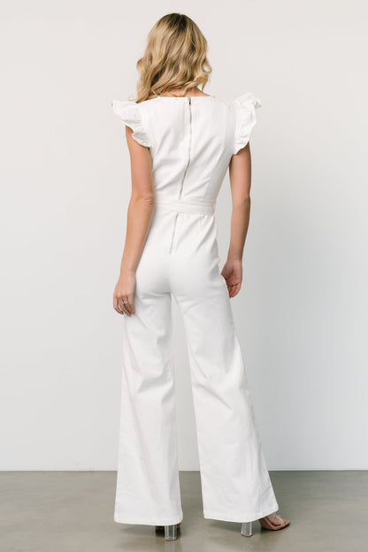 Ramy Jumpsuit | Off White - Baltic Born