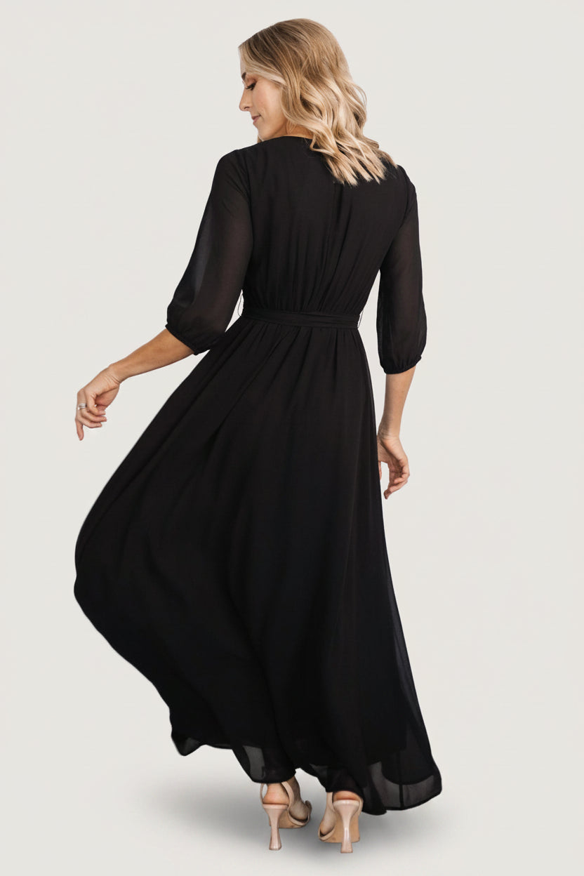 Baltic Born Womens Rebecca Maxi Dress | Black | Size: 3XL Baltic Born Womens Rebecca Maxi Dress | Black | Size: 3XL