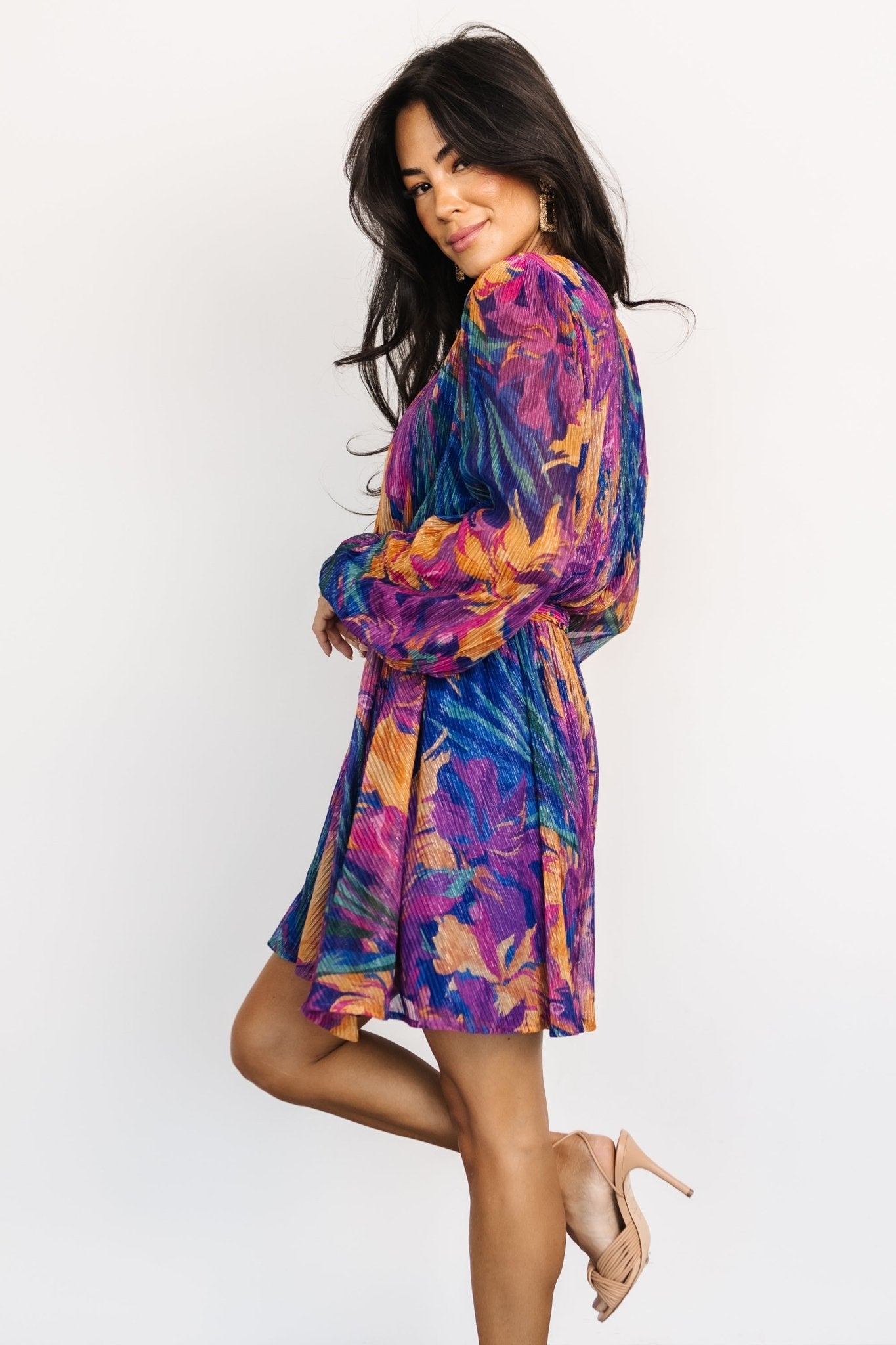 Rev Mini Dress | Blue Multi Rev Mini Dress | Blue Multi