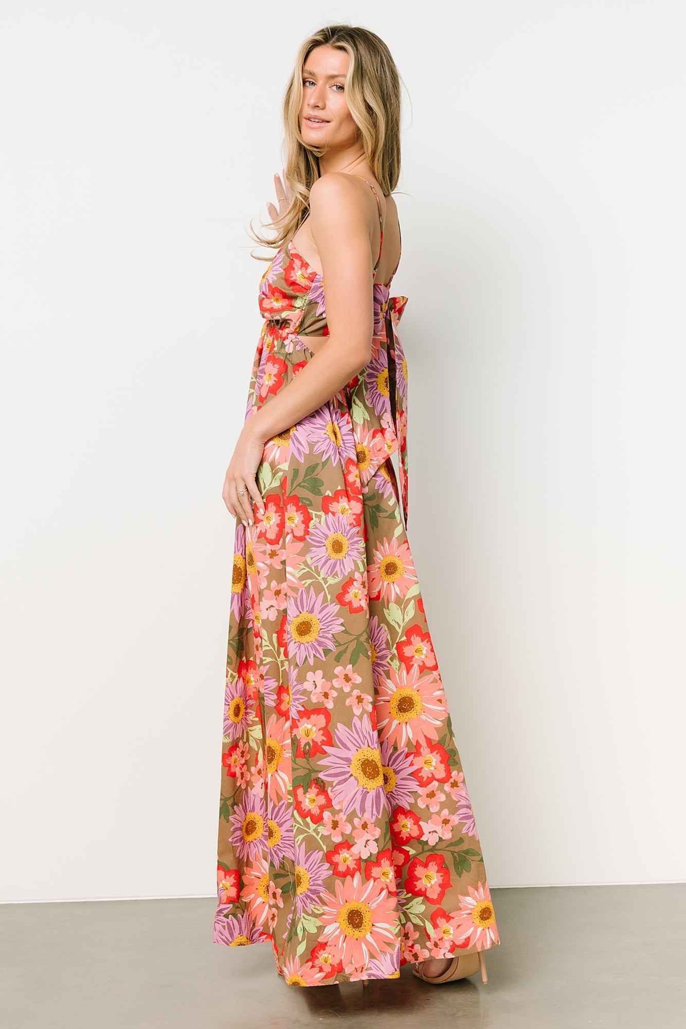 Rosalee Maxi Dress | Flower Multi - Baltic Born