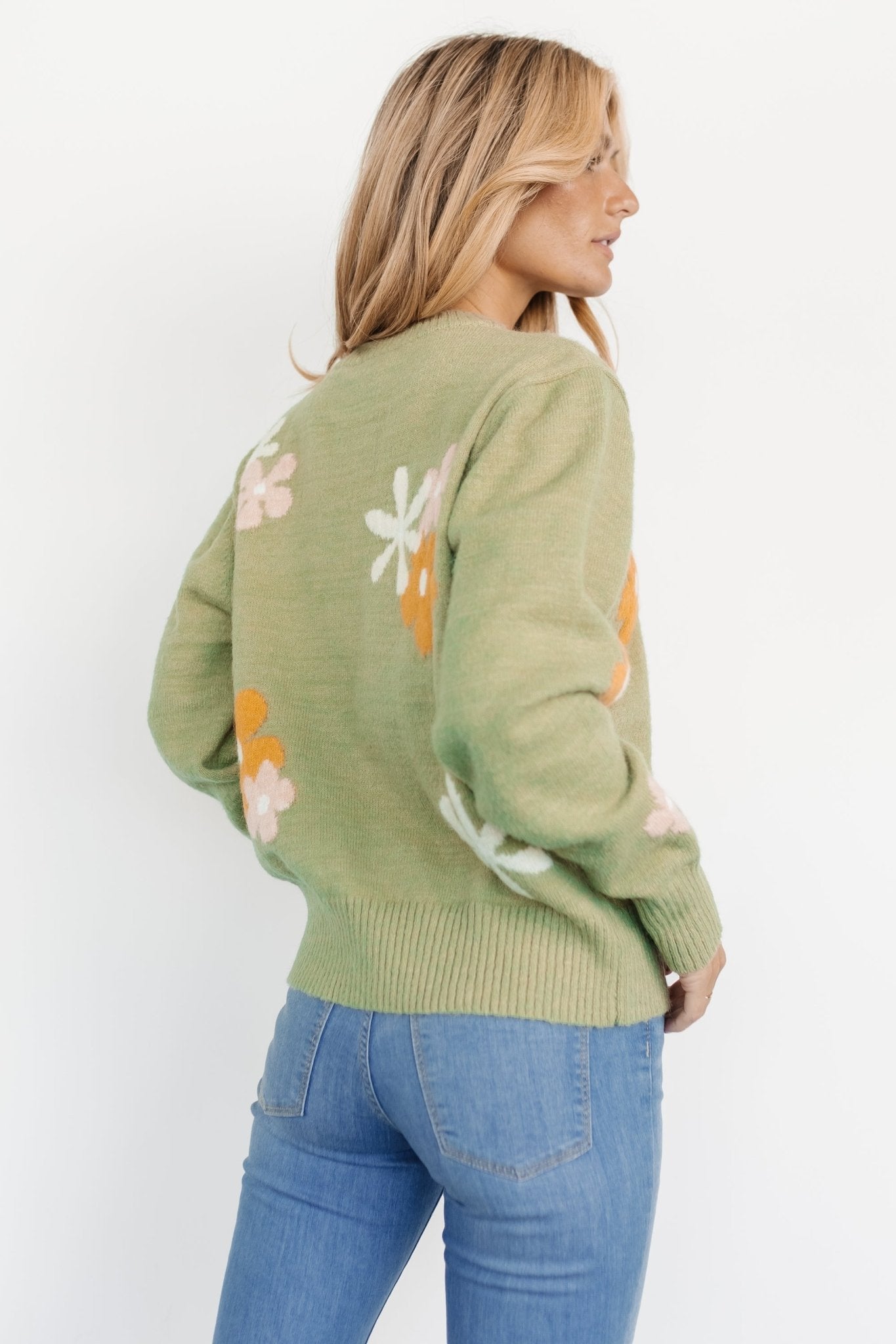 Roxy Sweater | Sage Flower - Baltic Born