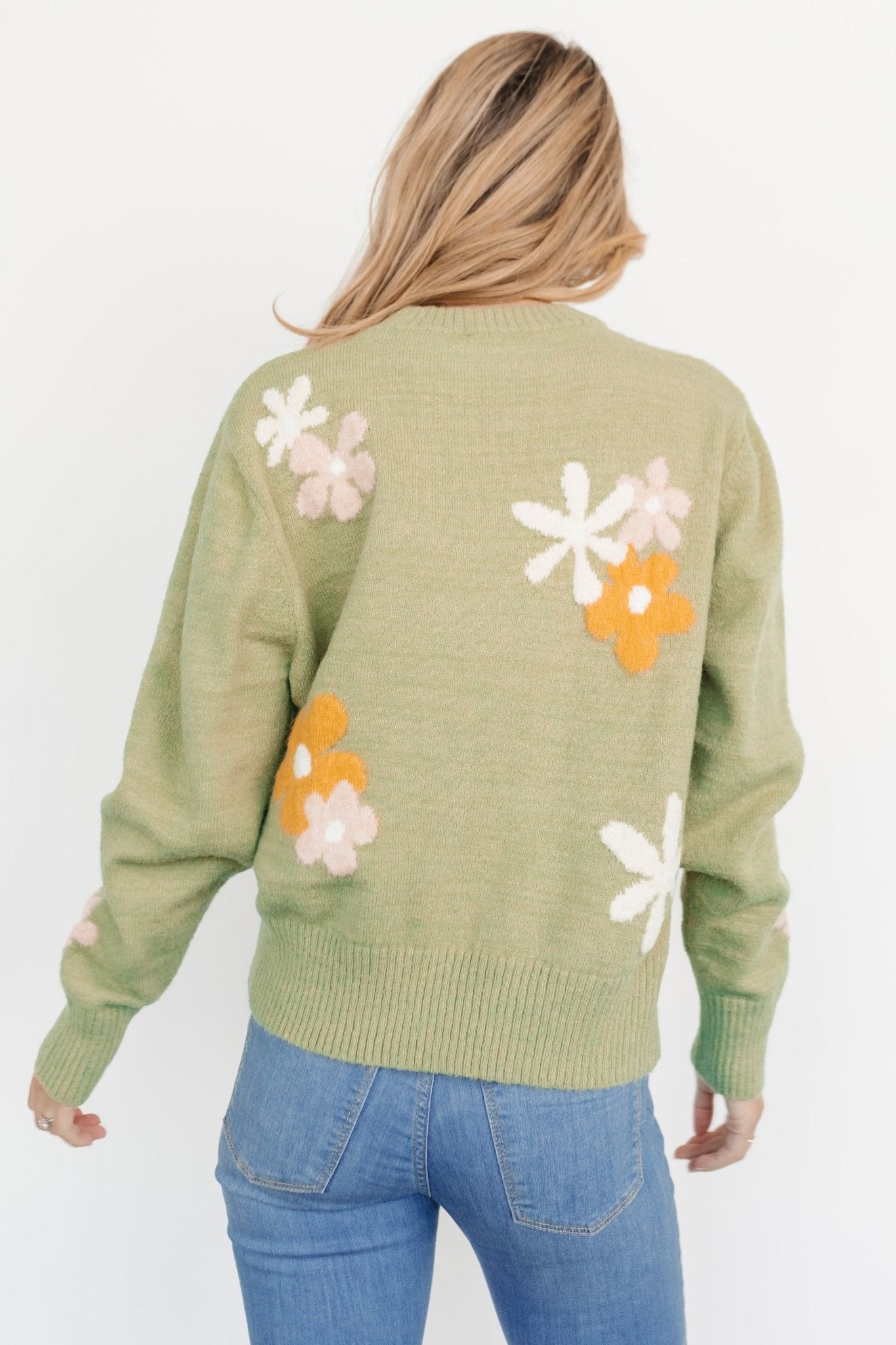 Roxy Sweater | Sage Flower - Baltic Born