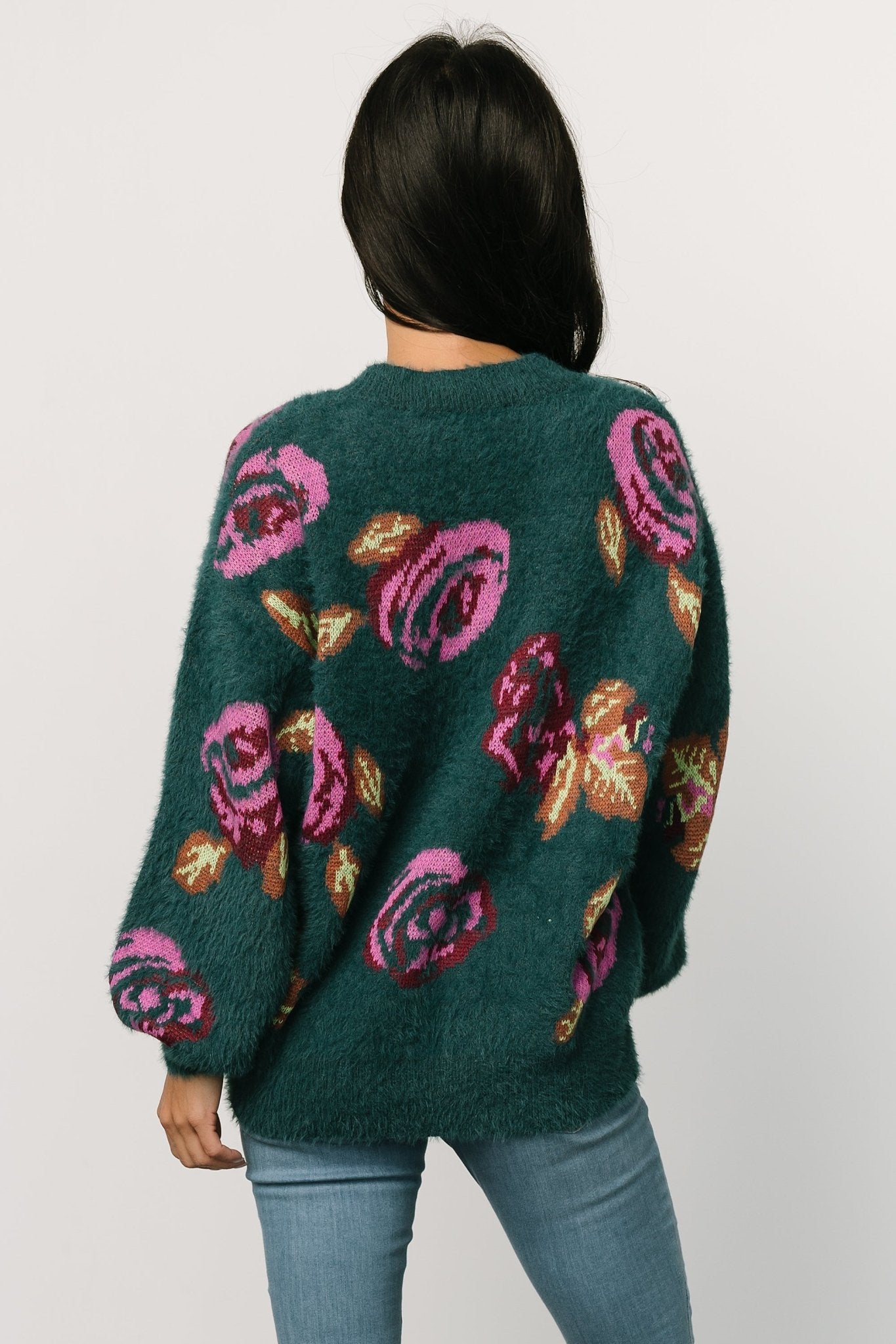 Ryder Sweater | Jade Multi Floral - Baltic Born