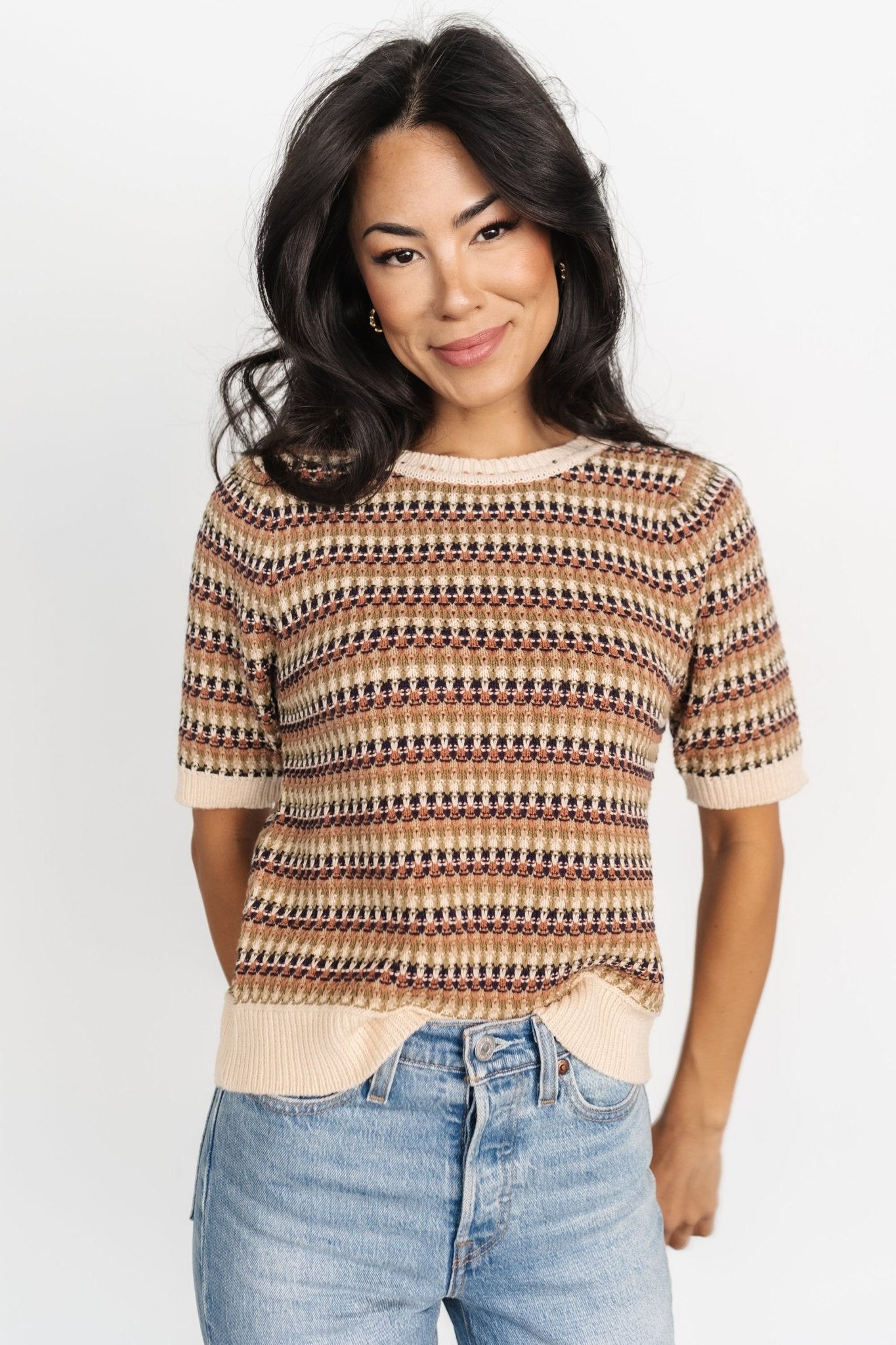 Scout Knit Sweater Top | Multi - Baltic Born