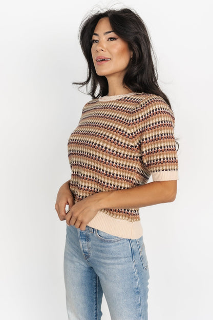 Scout Knit Sweater Top | Multi - Baltic Born