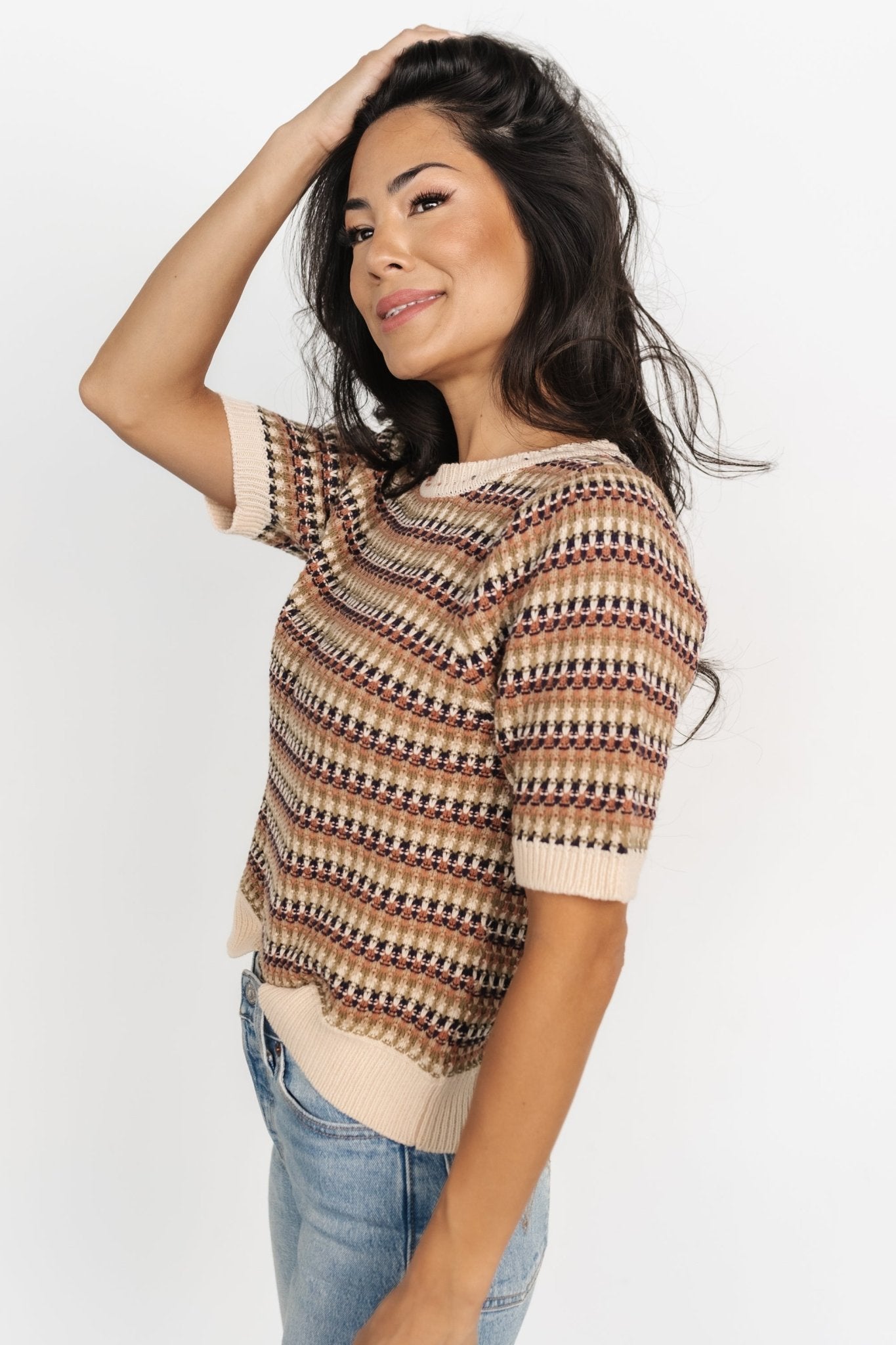 Scout Knit Sweater Top | Multi - Baltic Born