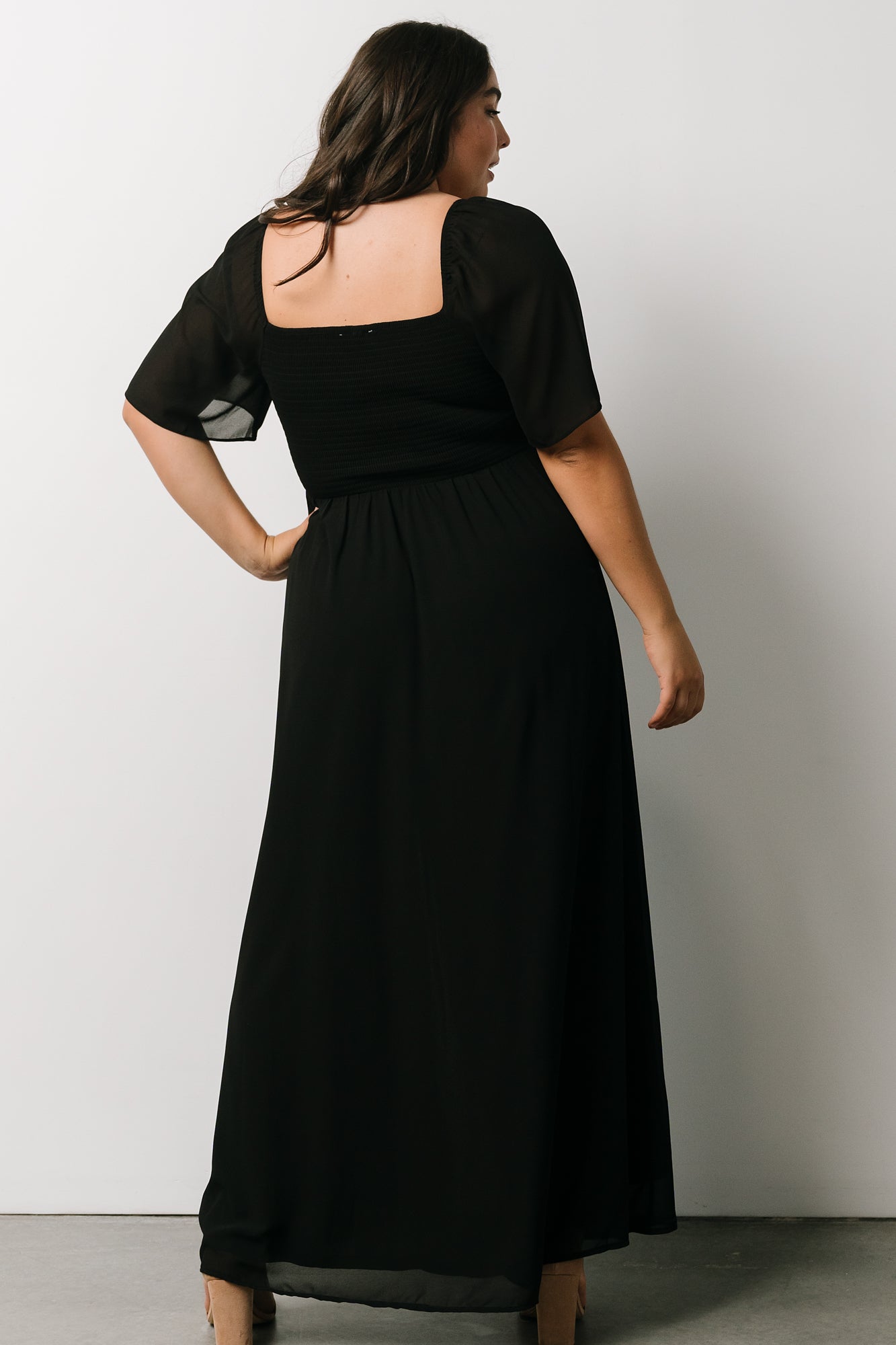 Sierra Sweetheart Maxi Dress | Black - Baltic Born