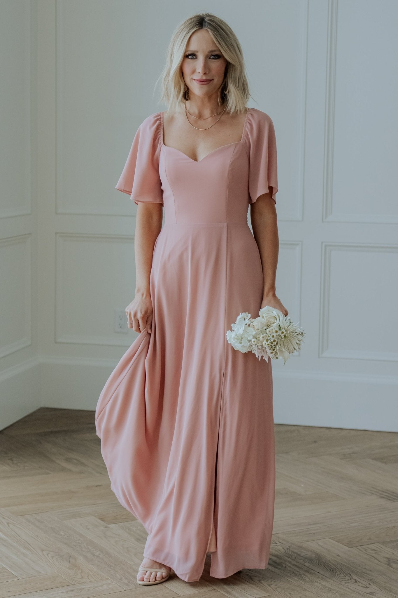 Sierra Sweetheart Maxi Dress | Blush - Baltic Born