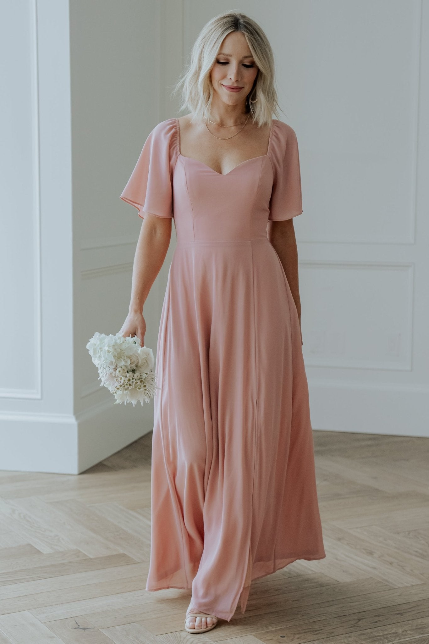 Sierra Sweetheart Maxi Dress | Blush - Baltic Born