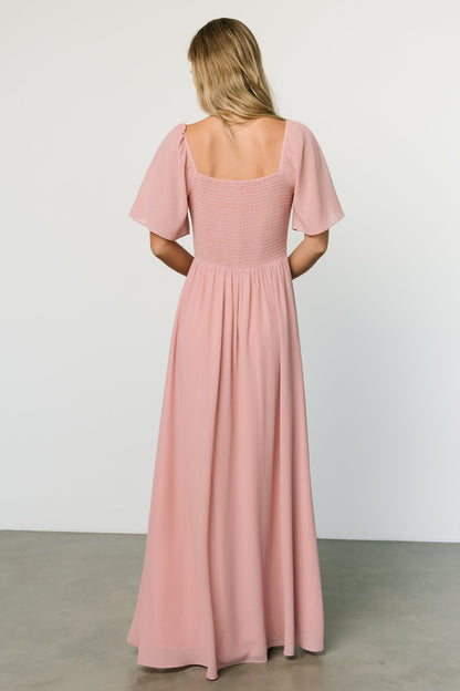 Sierra Sweetheart Maxi Dress | Blush - Baltic Born