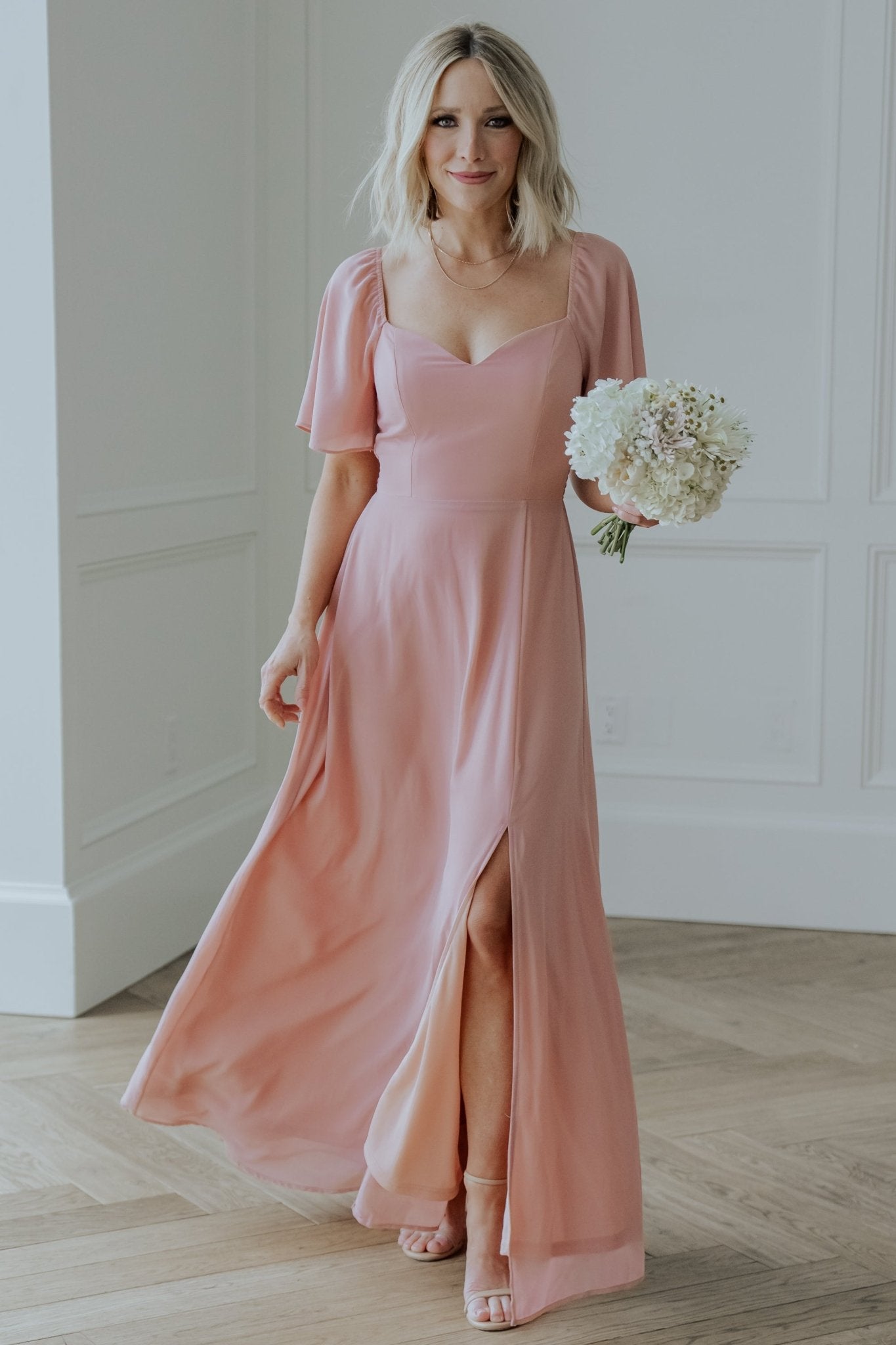 Sierra Sweetheart Maxi Dress | Blush - Baltic Born