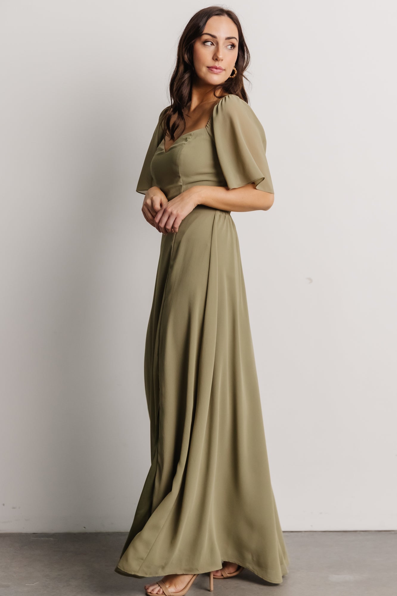 Sierra Sweetheart Maxi Dress | Evergreen | Baltic Born