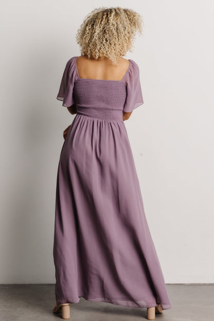 Sierra Sweetheart Maxi Dress | Lilac - Baltic Born