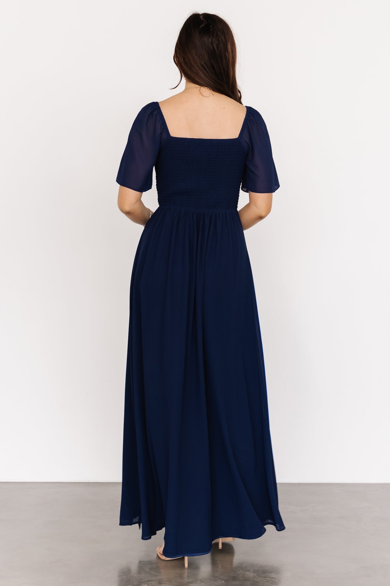 Sierra Sweetheart Maxi Dress Navy | Baltic Born M Sierra Sweetheart Maxi Dress Navy | Baltic Born M