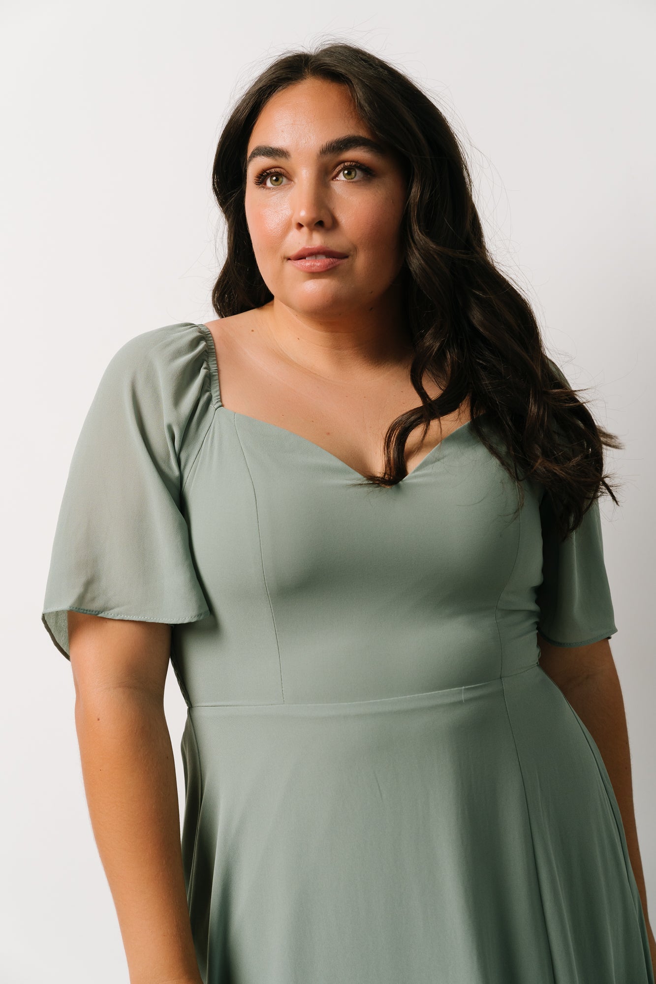 Sierra Sweetheart Maxi Dress | Sage - Baltic Born