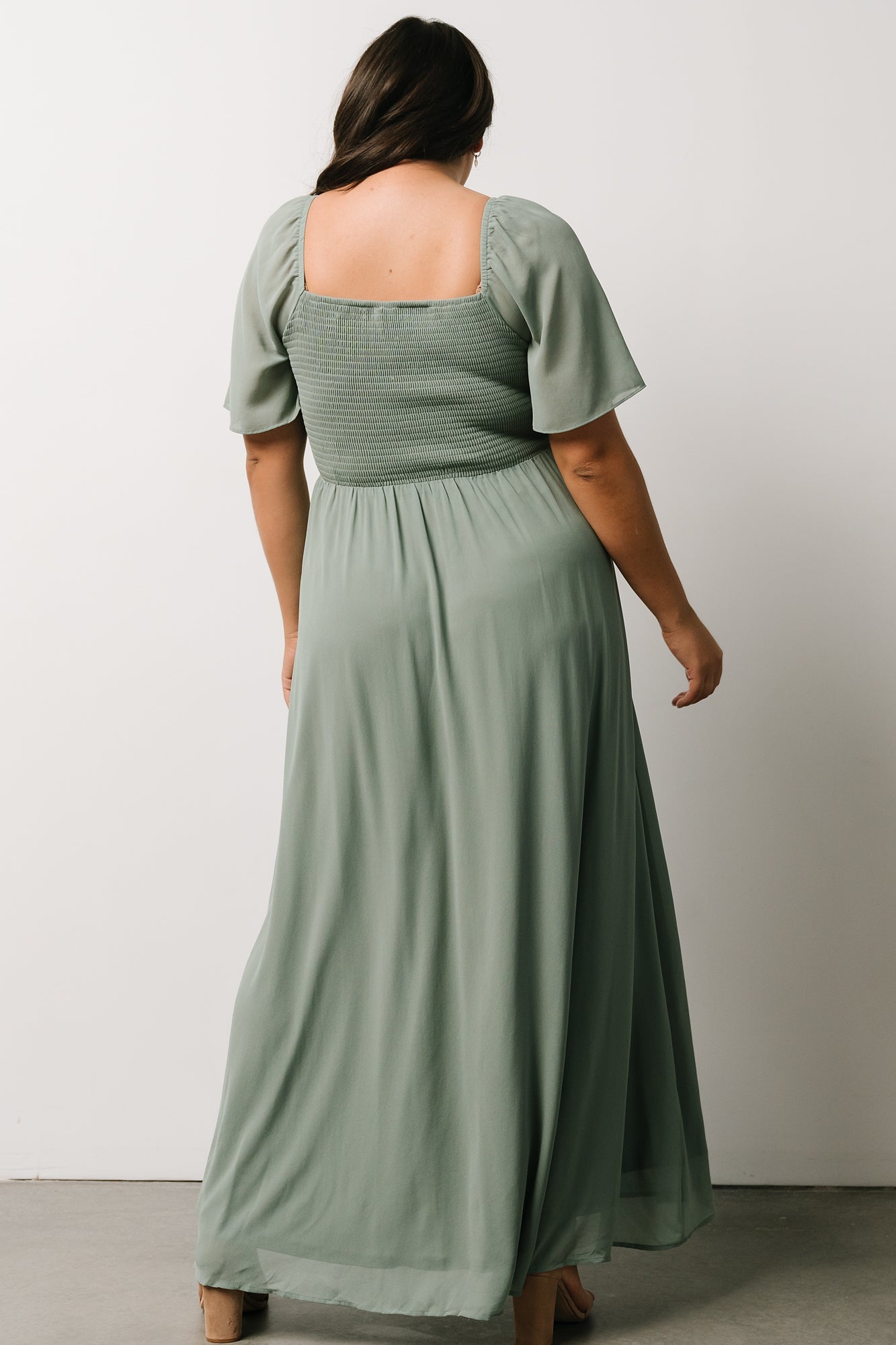 Sierra Sweetheart Maxi Dress | Sage - Baltic Born