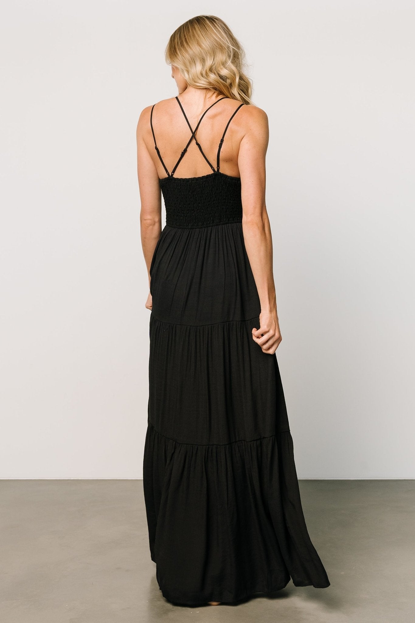 Baltic Born Womens Summerlin Lace Top Maxi Dress | Black | Size: XS Baltic Born Womens Summerlin Lace Top Maxi Dress | Black | Size: XS