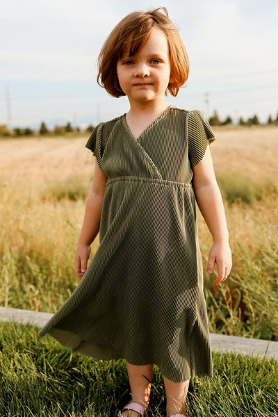 ARISTOCRAT KIDS, TENDER BREEZE LINEN DRESS