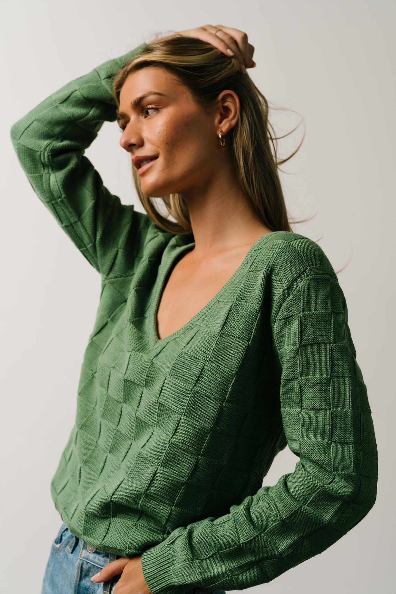 Troy Knit Sweater | Green - Baltic Born