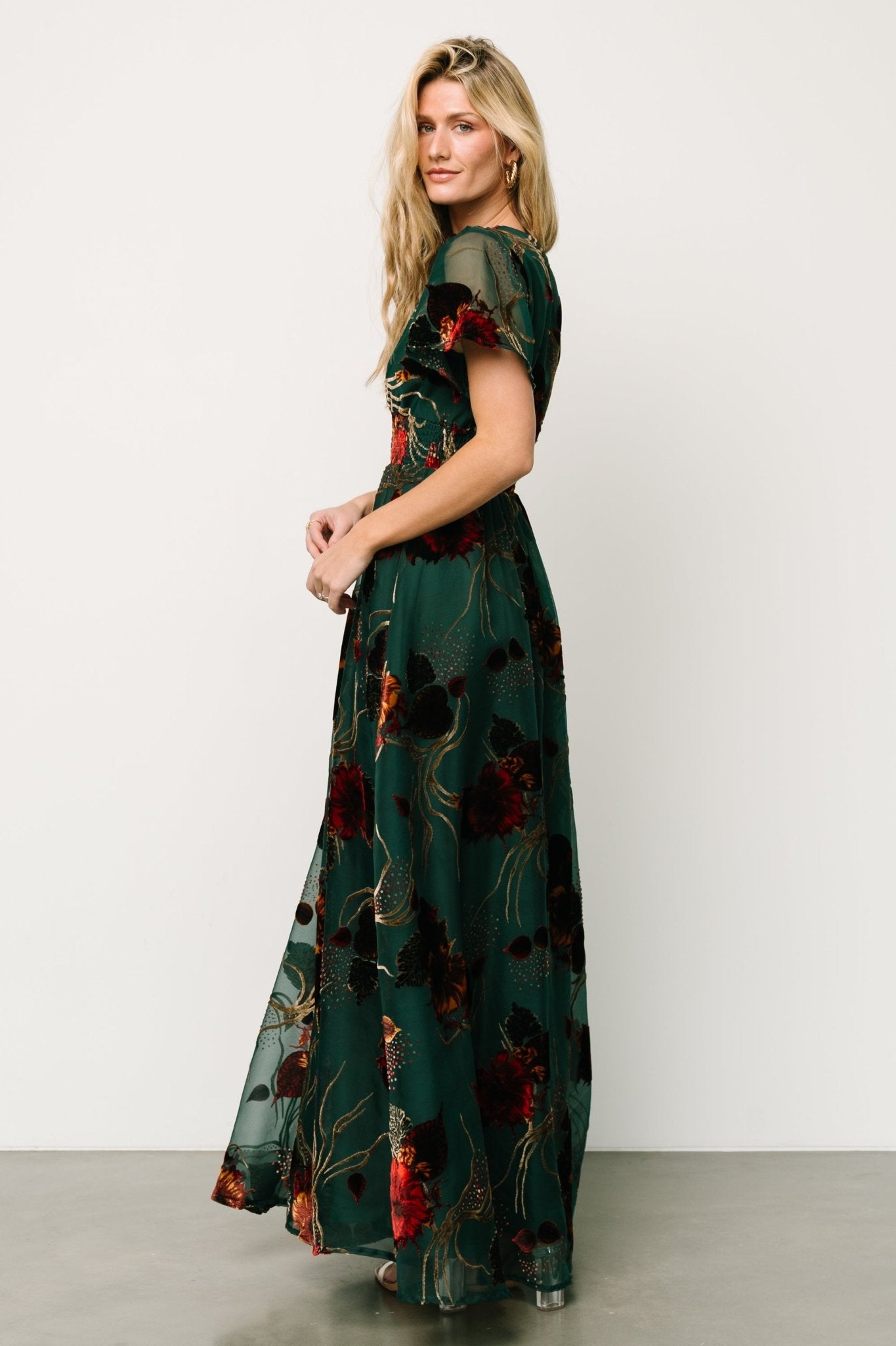 Valen Maxi Dress | Jade Multi - Baltic Born