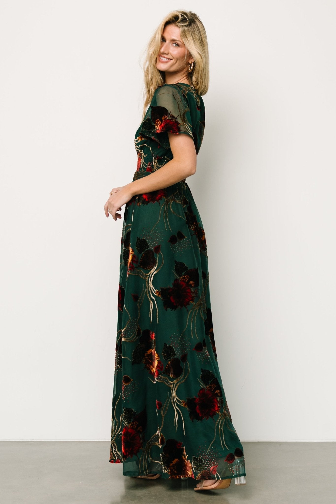 Valen Maxi Dress | Jade Multi - Baltic Born